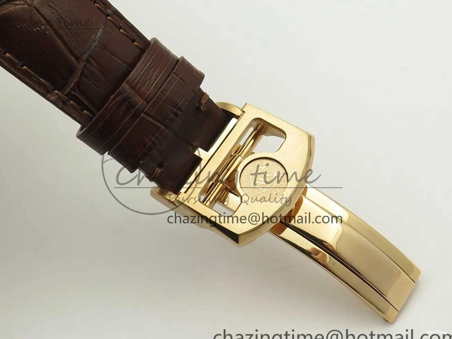 MIROTIME 0217 Portuguese Tourbillon IW5046 RG ZF Best Edition White Dial on Brown Leather Strap UrbanStyle 7144